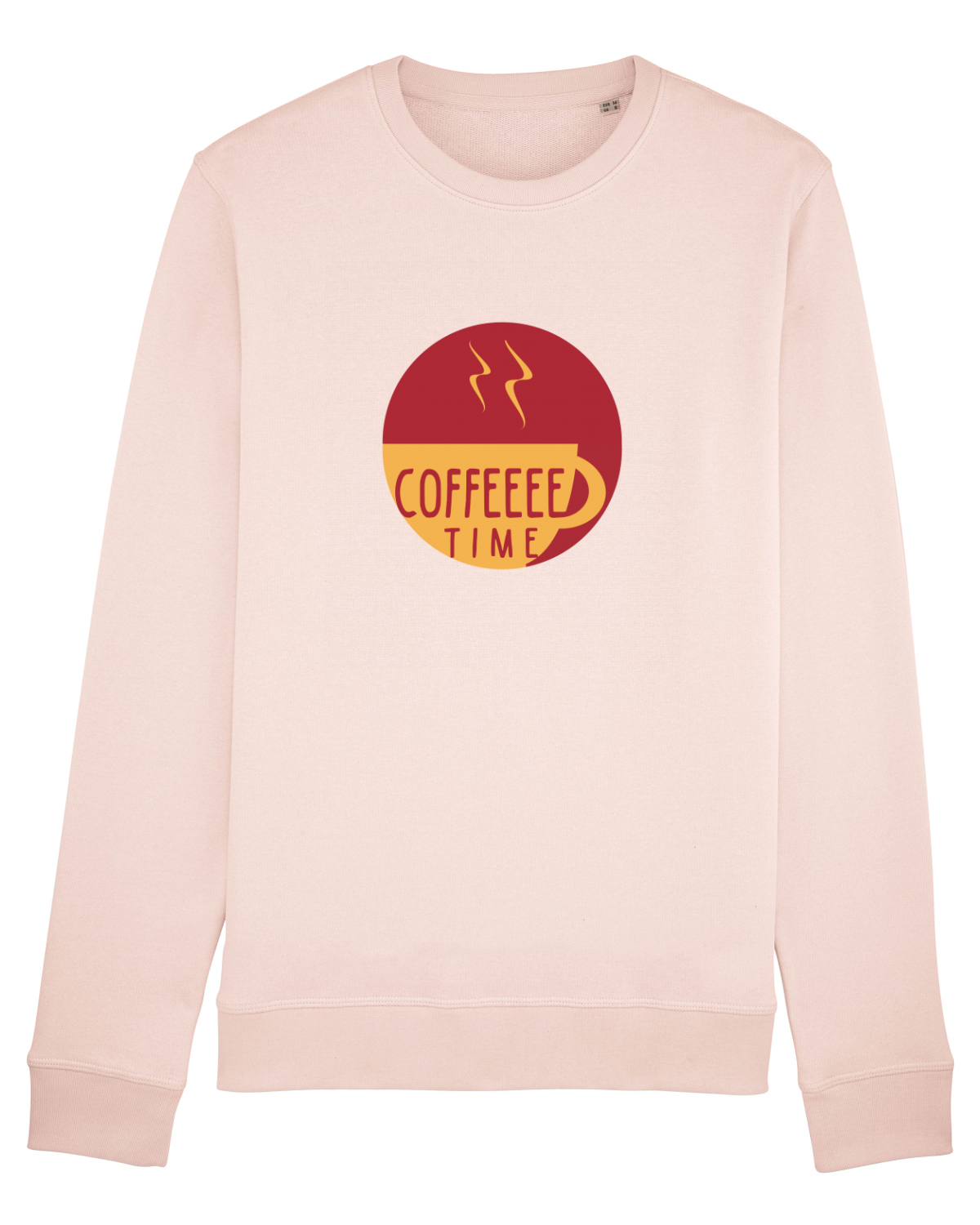 Bluză mânecă lungă Unisex Rise Candy Pink