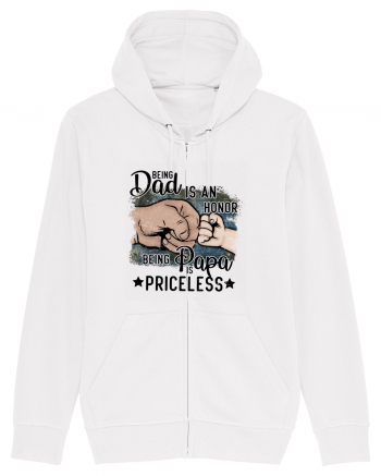 Being Dad Is An Honor, Being Papa Is Priceless White