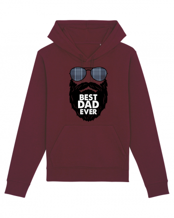 Best Dad Ever Burgundy