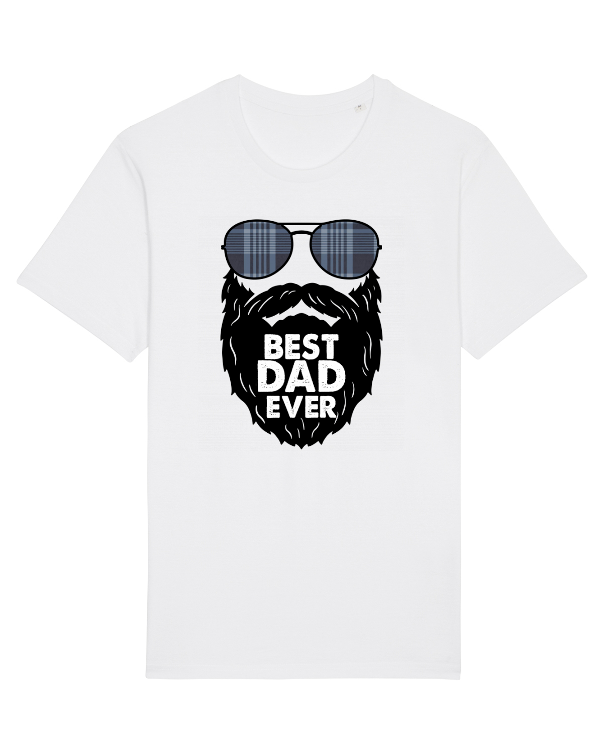 Tricou mânecă scurtă Unisex Rocker White