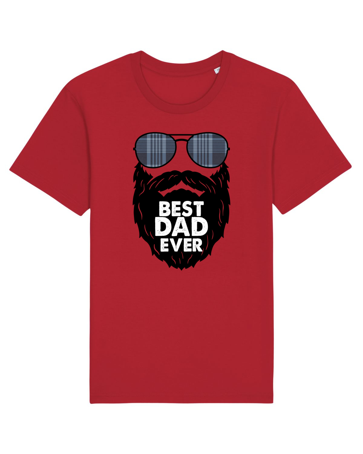 Tricou mânecă scurtă Unisex Rocker Red