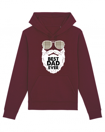 Best Dad Ever Burgundy