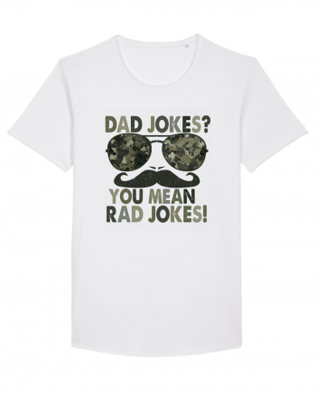 Dad Jokes? You Mean Rad Jokes! White