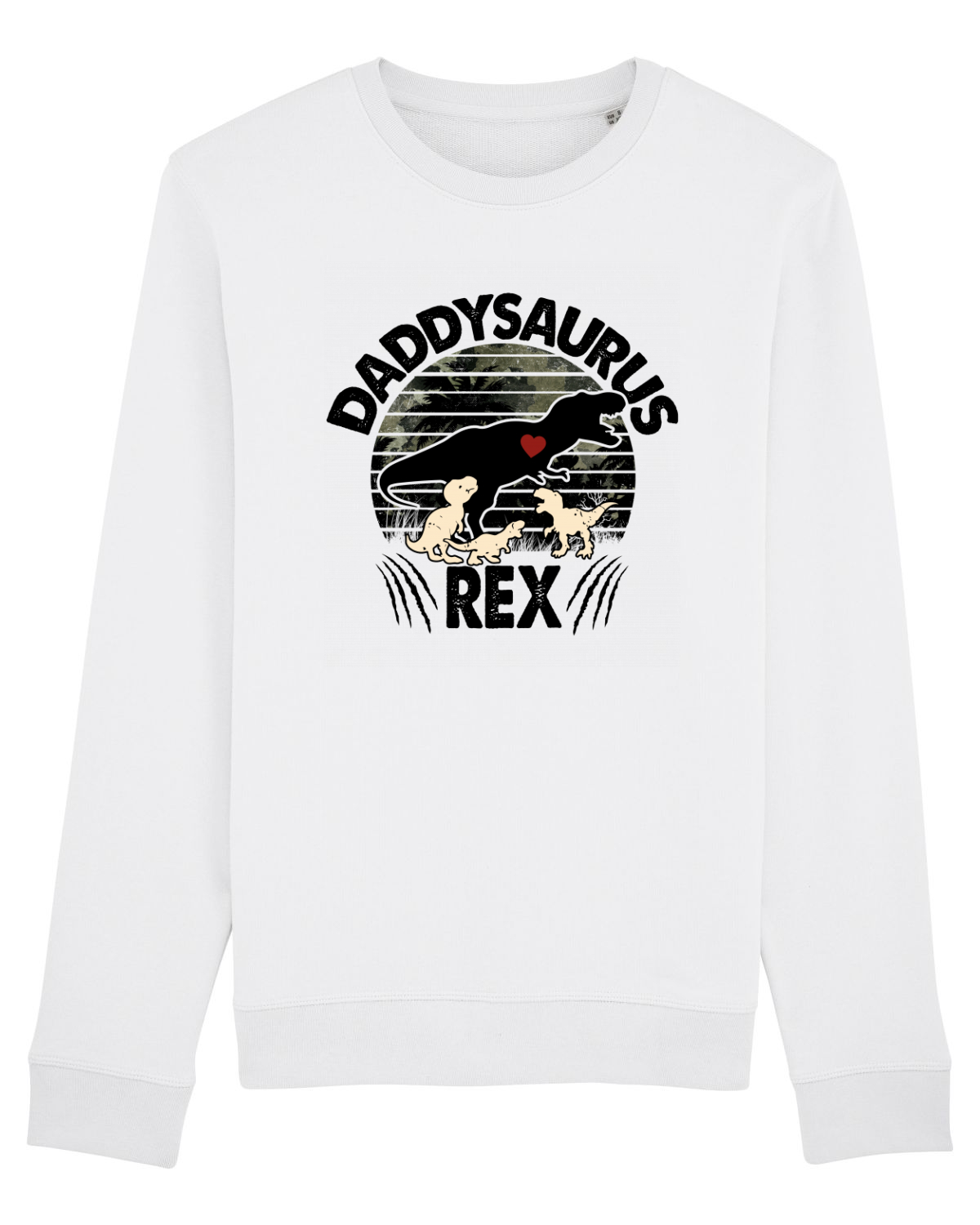 Bluză mânecă lungă Unisex Rise White