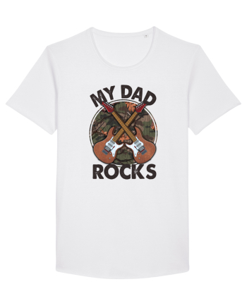 My Dad Rocks White