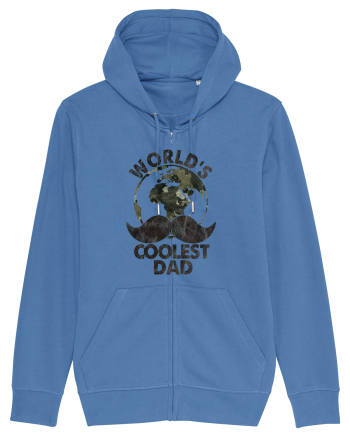 World's Coolest Dad Bright Blue