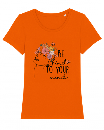 Be Kind To Your Mind Bright Orange