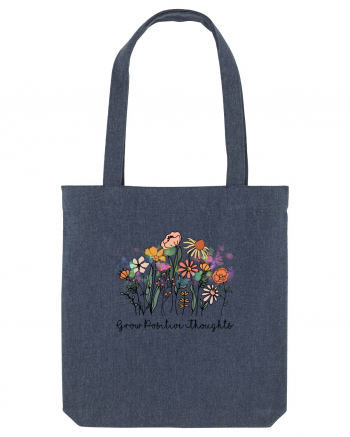 Grow Positive Thoughts Midnight Blue