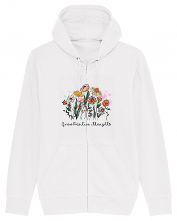 Grow Positive Thoughts White