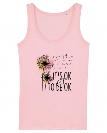 It's Ok Not To Be Ok Cotton Pink