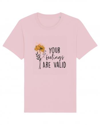 Your Feelings Are Valid Cotton Pink