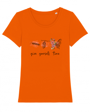 Give Yourself Time Bright Orange