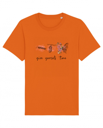 Give Yourself Time Bright Orange