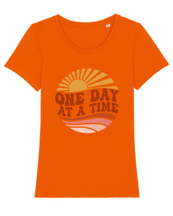 One Day At A Time Bright Orange