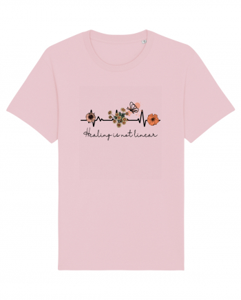 Healing Is Not Linear Cotton Pink