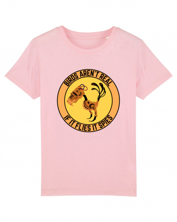 Birds Aren't Real Cotton Pink
