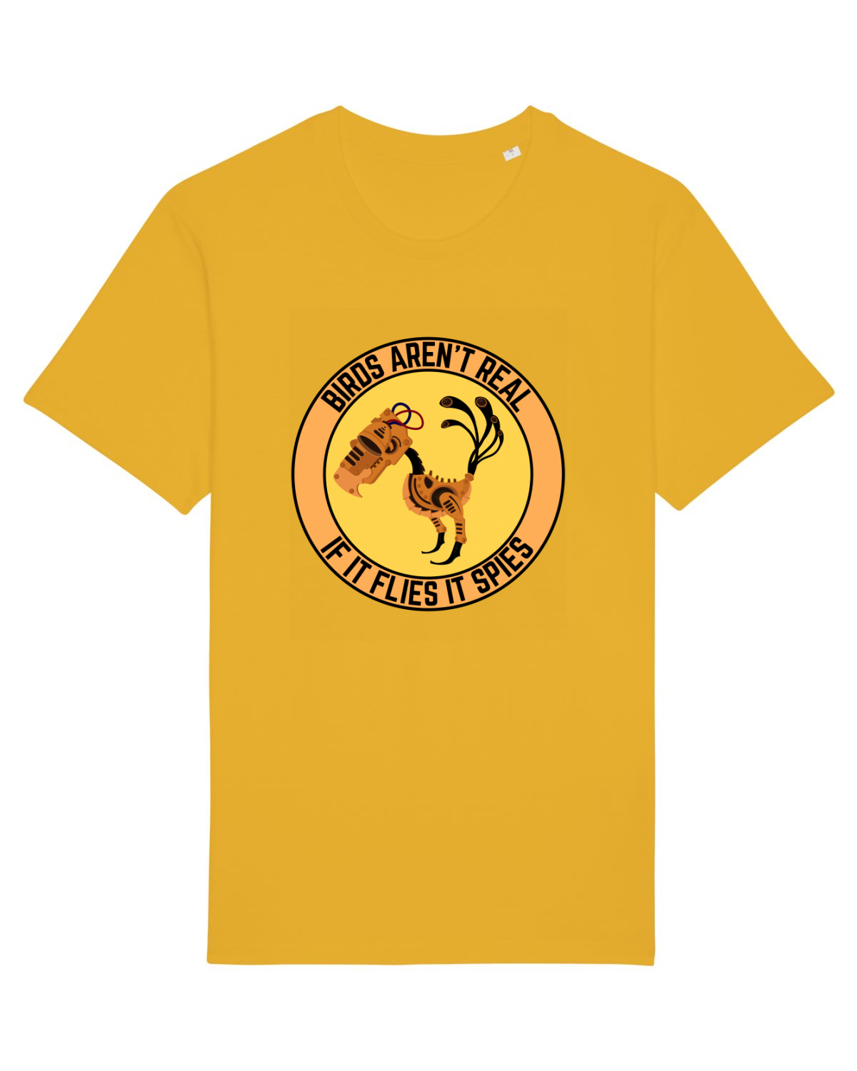 Tricou mânecă scurtă Unisex Rocker Spectra Yellow