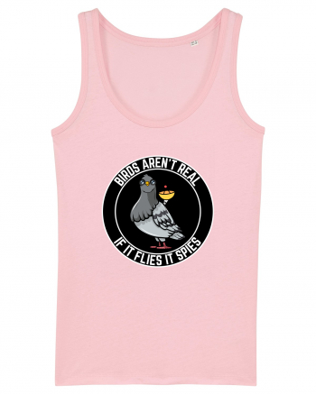 Birds Aren't Real Cotton Pink