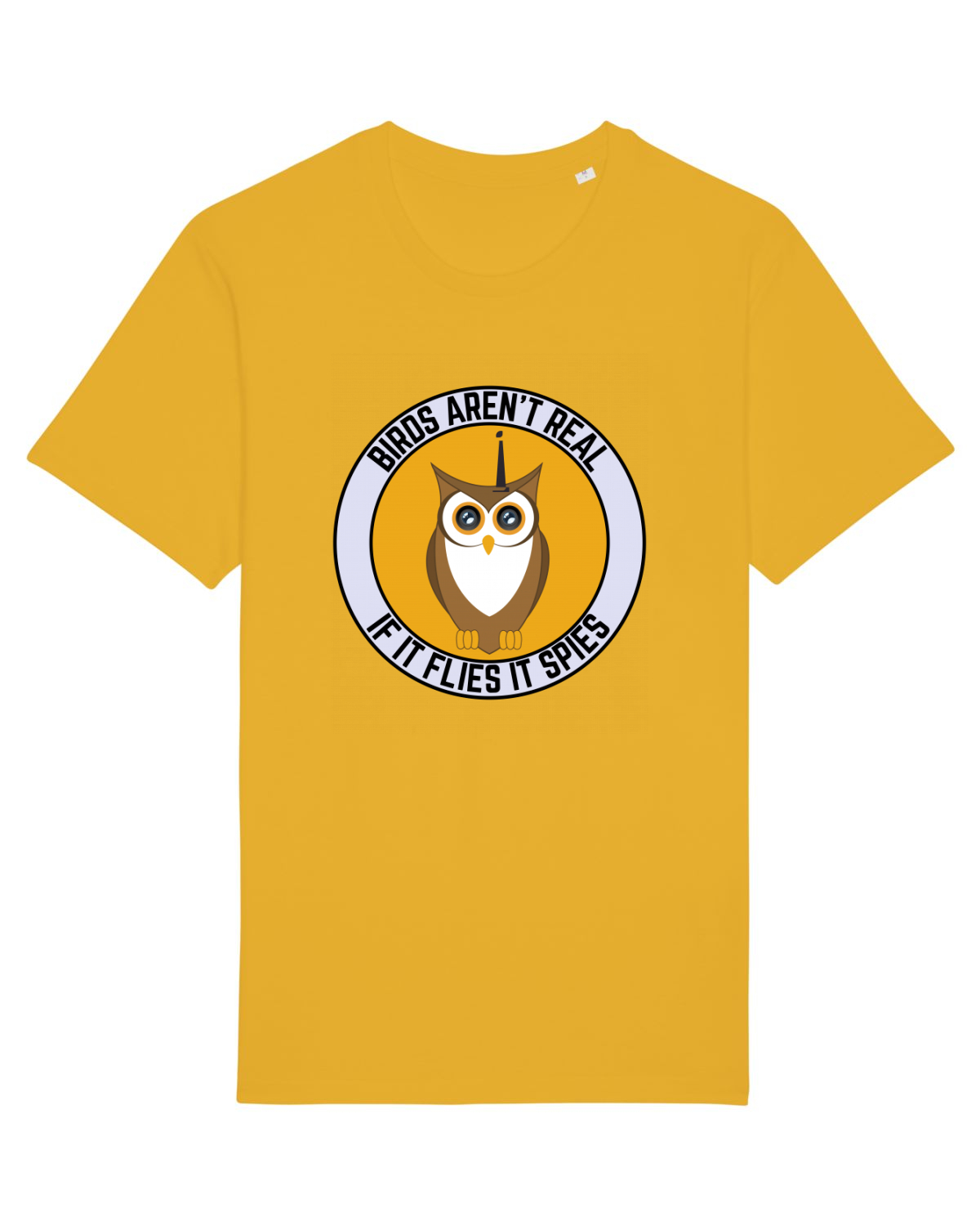 Tricou mânecă scurtă Unisex Rocker Spectra Yellow