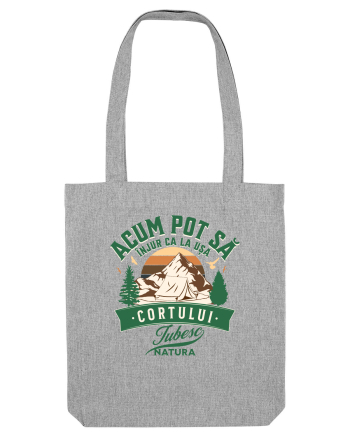 Acum pot sa injur ca la usa cortului Heather Grey
