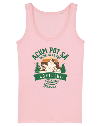 Acum pot sa injur ca la usa cortului Cotton Pink