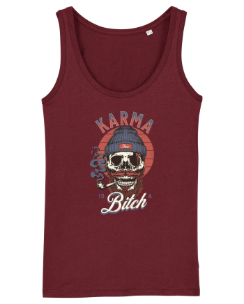 Karma is a Bitch Burgundy