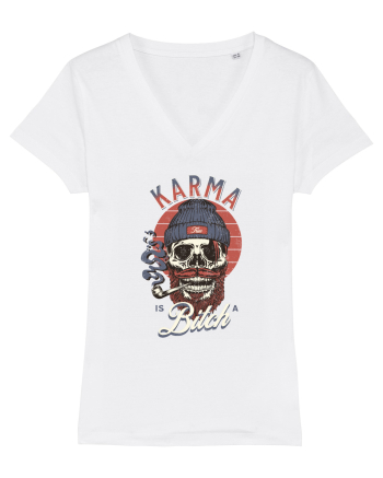 Karma is a Bitch White