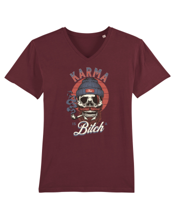 Karma is a Bitch Burgundy
