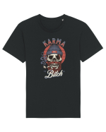 Karma is a Bitch Tricou mânecă scurtă Unisex Rocker