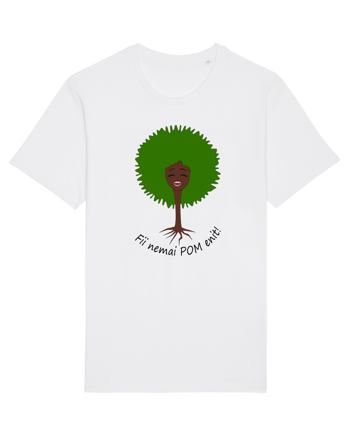 Tricou mânecă scurtă Unisex Rocker White