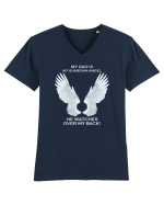 ANGEL DAD Tricou mânecă scurtă guler V Bărbat Presenter