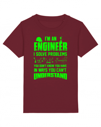 ENGINEER Burgundy