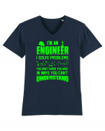 ENGINEER Tricou mânecă scurtă guler V Bărbat Presenter