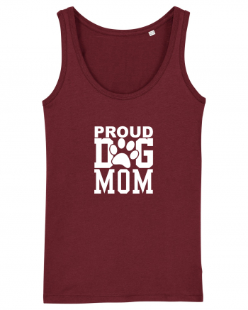 DOG MOM Burgundy