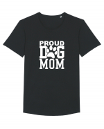 DOG MOM Tricou mânecă scurtă guler larg Bărbat Skater