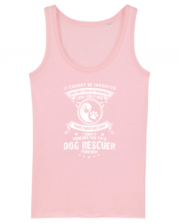 DOG RESCUER Cotton Pink