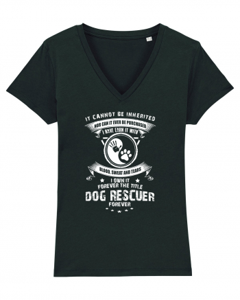 DOG RESCUER Black