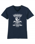 DOG RESCUER Tricou mânecă scurtă guler V Bărbat Presenter