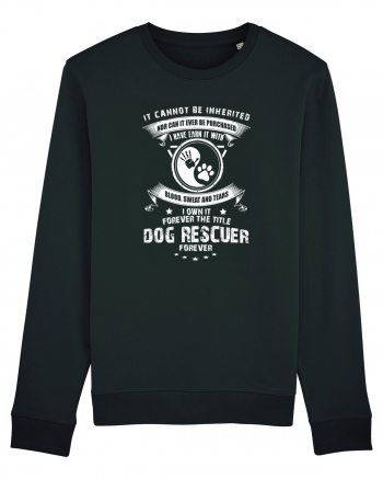 DOG RESCUER Black