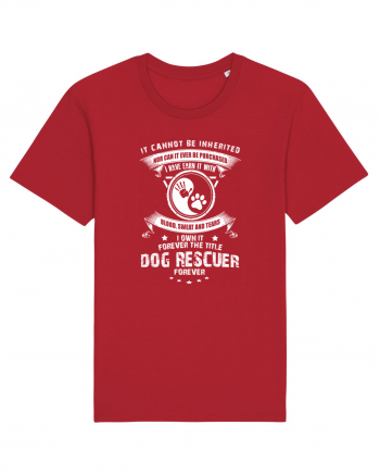 DOG RESCUER Red