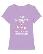 DEADLIFT Tricou mânecă scurtă guler larg fitted Damă Expresser