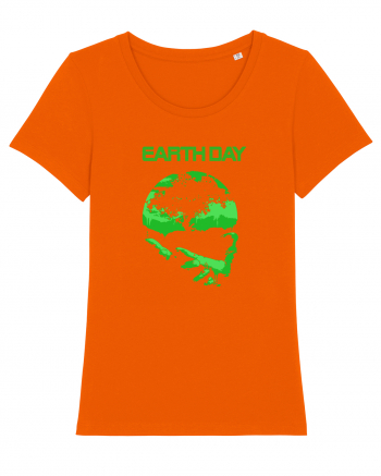 EARTH DAY Bright Orange