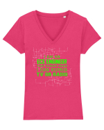 ENGINEER Tricou mânecă scurtă guler V Damă Evoker