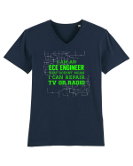 ENGINEER Tricou mânecă scurtă guler V Bărbat Presenter