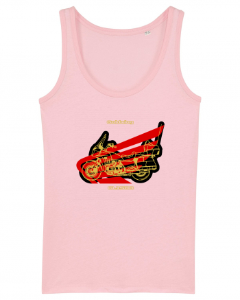 Golden Motorcycle 1 Cotton Pink