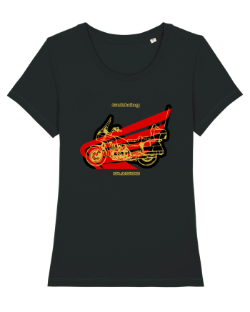 Golden Motorcycle 1 Black