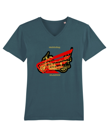Golden Motorcycle 1 Stargazer