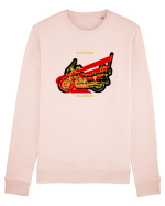 Golden Motorcycle 1 Bluză mânecă lungă Unisex Rise