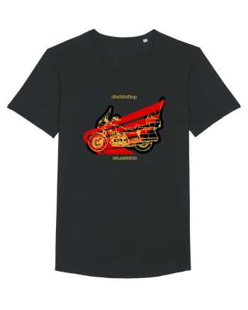 Golden Motorcycle 1 Black