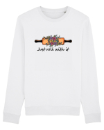 Just roll with it Bluză mânecă lungă Unisex Rise